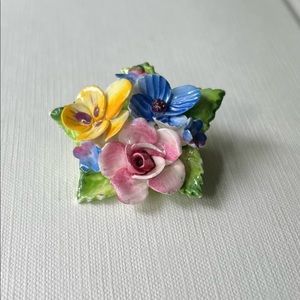 Pin Brooch Flower Crown Staffordshire, England